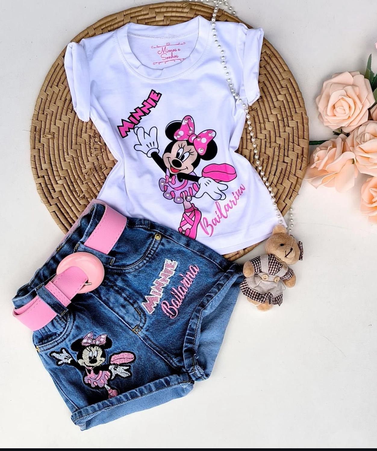 Kot%20Şortlu%20Minnie%20Takım